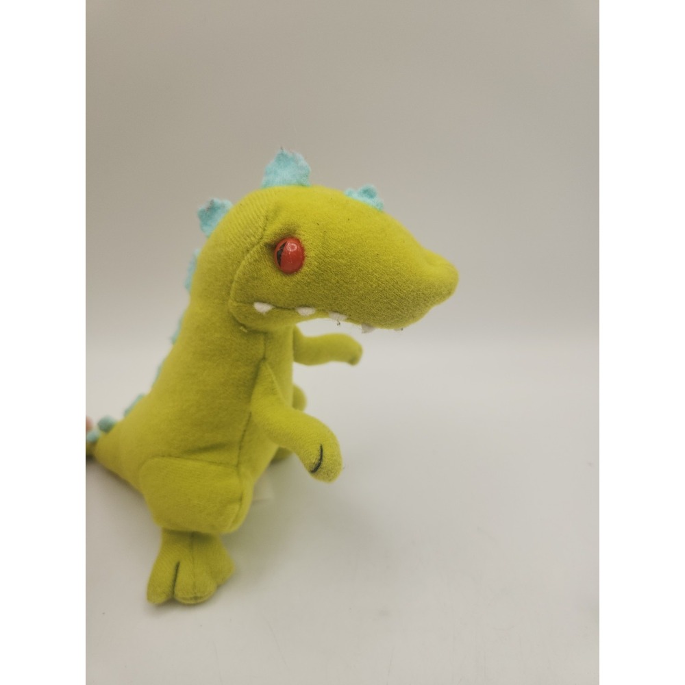 Vintage REPTAR 1997 Nickelodeon Rugrats 6" Bean Bag Plush Stuffed Toy Applause